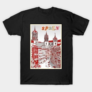 Spain vintage travel tourism 3 T-Shirt